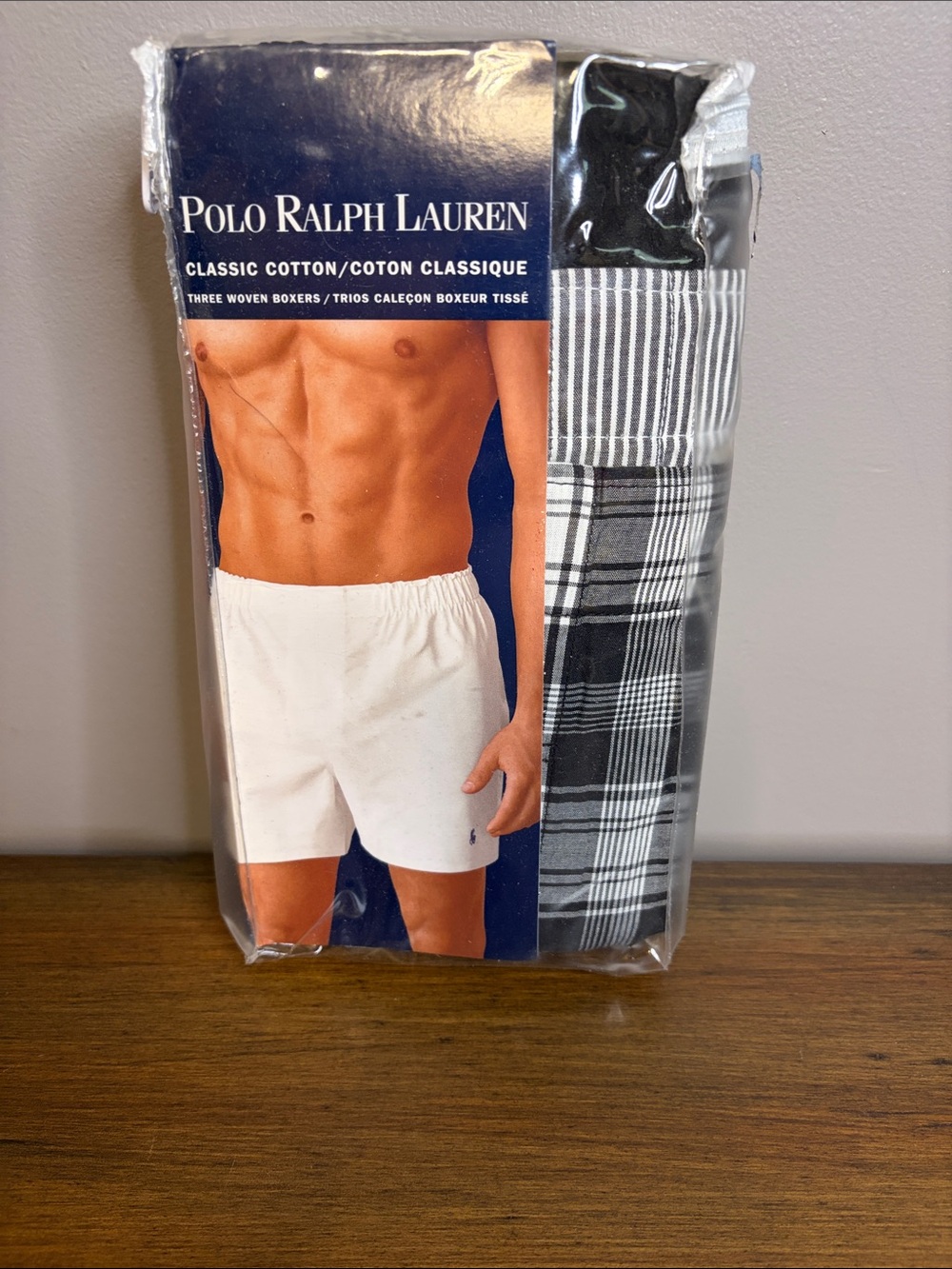 Polo by Ralph Lauren Classic Cotton Boxers 3Pk  NWT Size XL